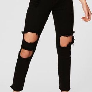 Carmar black denim jeans